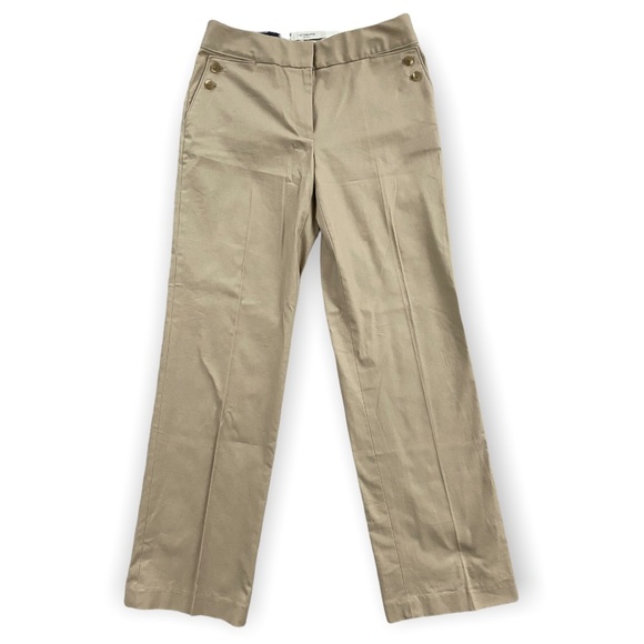 New Liz Claiborne New York Women's Size 6 Jackie Tan 29" Waist Pants - Picture 1 of 13